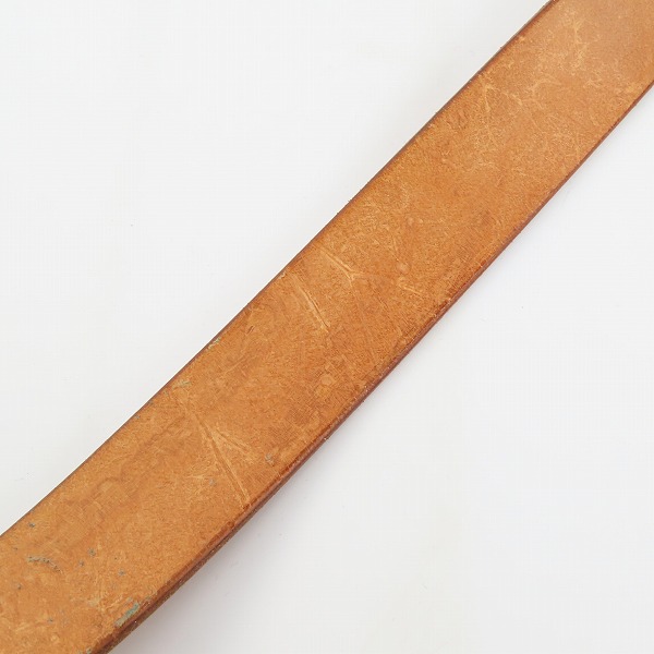 実際に弊社で買取させて頂いたFIRST ARROW'S/ファーストアローズ K18/SILVER バックル  レザーベルト BK-022/L-015Aの画像 8枚目