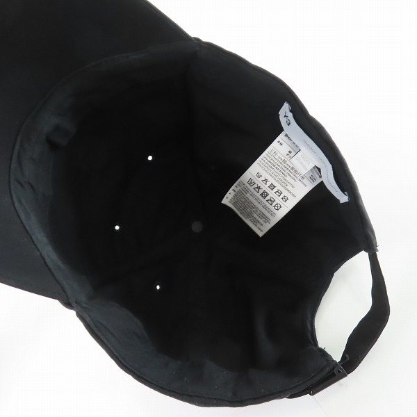 実際に弊社で買取させて頂いたY-3/ワイスリー LOGO CAP HA6530 ロゴ トラッカーキャップ の画像 5枚目