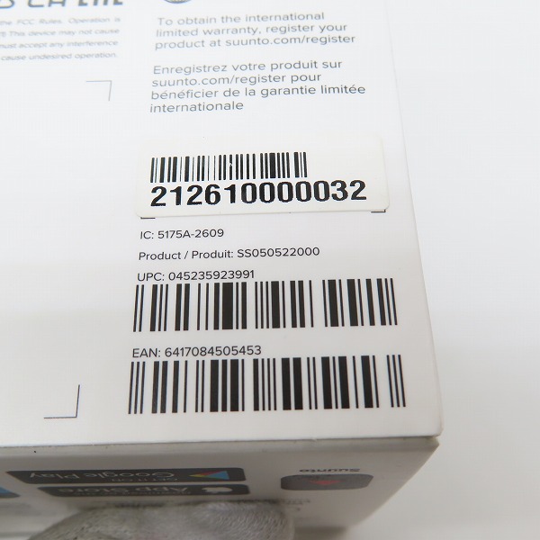 実際に弊社で買取させて頂いたSuunto/スント SUUNTO 9 PEAK/スント9 ピーク GPS スマートウォッチ/SS050522000の画像 9枚目