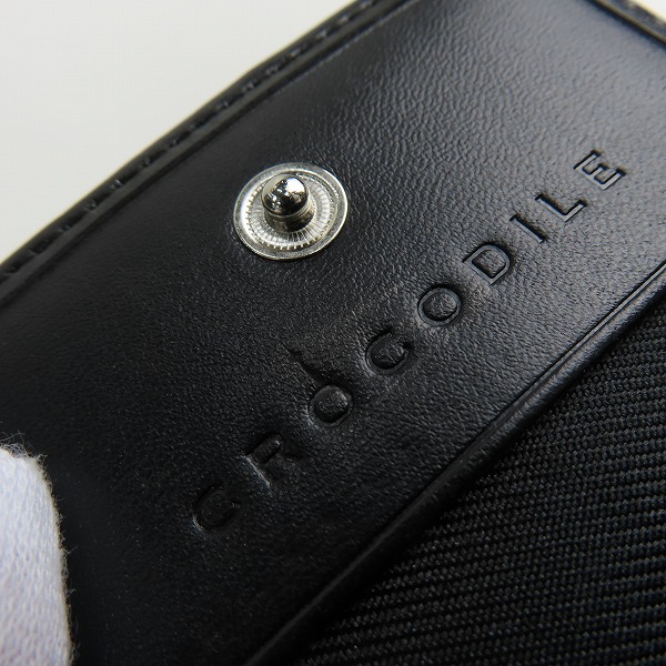 実際に弊社で買取させて頂いたHUGO BOSS/ヒューゴボス CROCODILE/クロコダイル  カフスボタン コインケース 2点セットの画像 8枚目