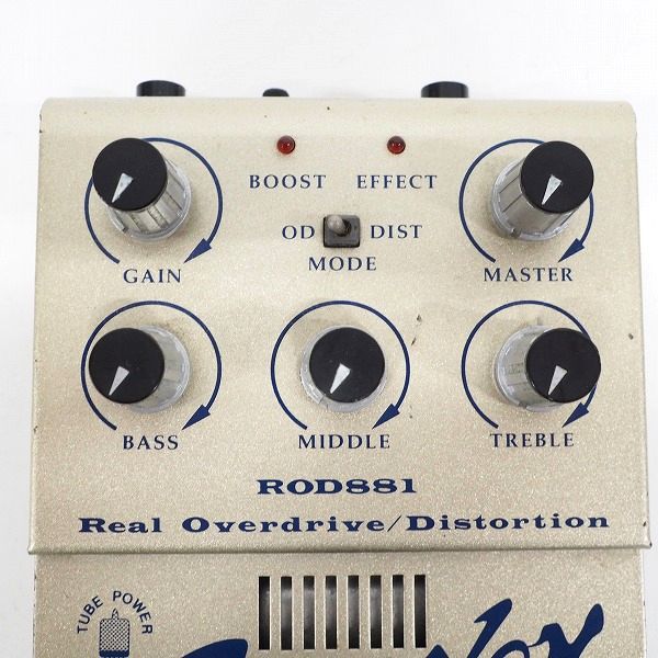 実際に弊社で買取させて頂いたMAXON/マクソン ROD881 Real Overdrive/Distortion 真空管 歪み系 エフェクター【動作確認済】の画像 1枚目