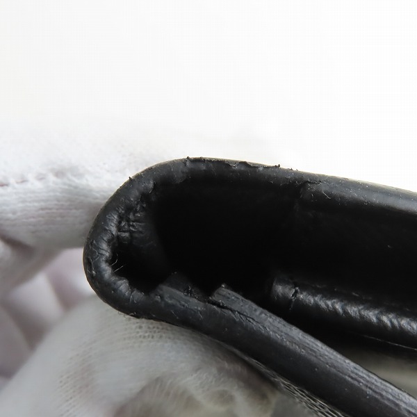 実際に弊社で買取させて頂いたLOUIS VUITTON/ルイヴィトン ポルトフォイユ ブラザ ダミエ グラフィット 二つ折り 長財布 N62665の画像 7枚目