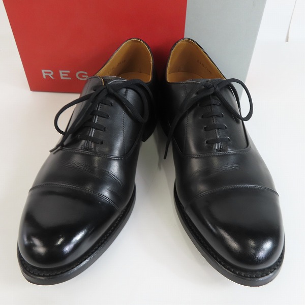 実際に弊社で買取させて頂いたREGAL/リーガル ストレートチップ レザーシューズ 01BL/26.5