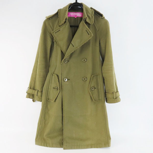 実際に弊社で買取させて頂いたJUNYAWATANABE COMME des GARCONS MAN/ジュンヤワタナベコムデギャルソンマン トレンチコート AD2003 UM-C002 S
