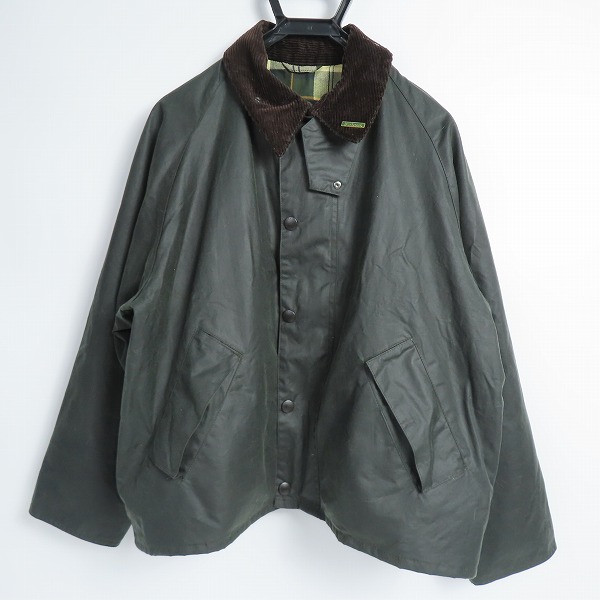 実際に弊社で買取させて頂いたBarbour/バブアー TRANSPORT トランスポート ワックス コットン ショート ブルゾン 232MWX1678 36