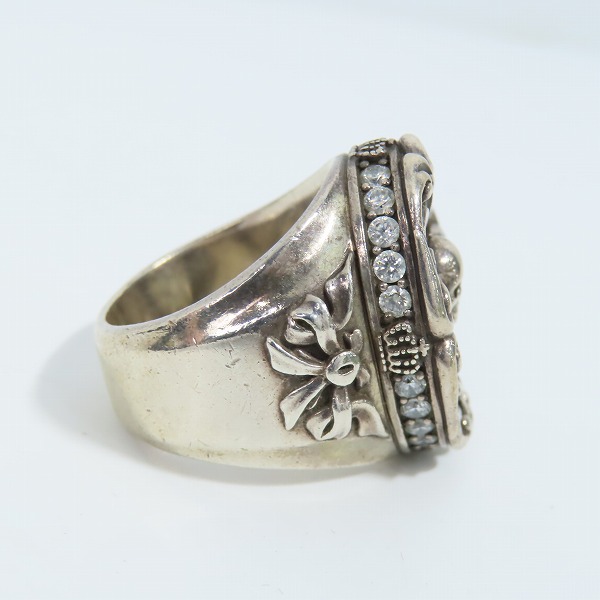 実際に弊社で買取させて頂いたJustin Davis/ジャスティンデイビス Jungle Skull Ring/ジャングルスカルリング SRJ521/19.5-20号の画像 3枚目