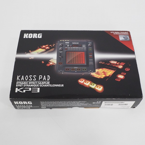 実際に弊社で買取させて頂いたKORG/コルグ KAOSS PAD KP3 カオスパッド DJ用エフェクター/サンプラー【簡易動作確認済】の画像 9枚目