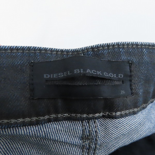 実際に弊社で買取させて頂いたDIESEL BLACK GOLD/ディーゼル ブラックゴールド TYPE-241 ストレッチ スリム  デニムパンツ/28の画像 2枚目