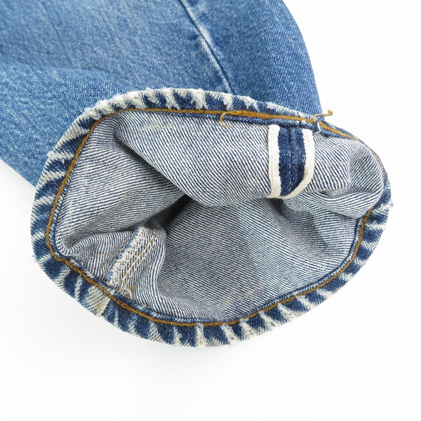 実際に弊社で買取させて頂いたLEVIS/リーバイス 85年製 501 刻印524 赤耳/スモールe ボタンフライ デニムパンツの画像 8枚目