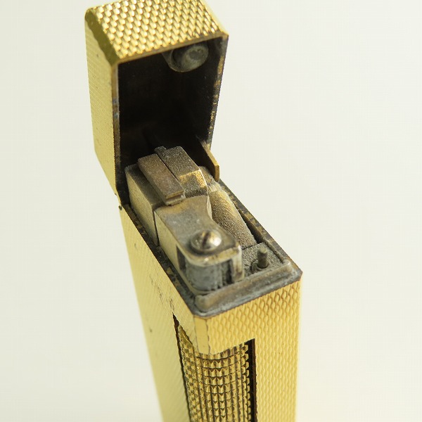 実際に弊社で買取させて頂いたdunhill/ダンヒル サイドローラー ライター ゴールドの画像 5枚目