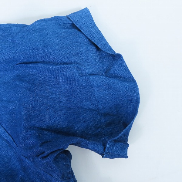 実際に弊社で買取させて頂いたBLUE BLUE/ブルーブルー ARIGATO 半袖 ショート シャツ/1の画像 4枚目