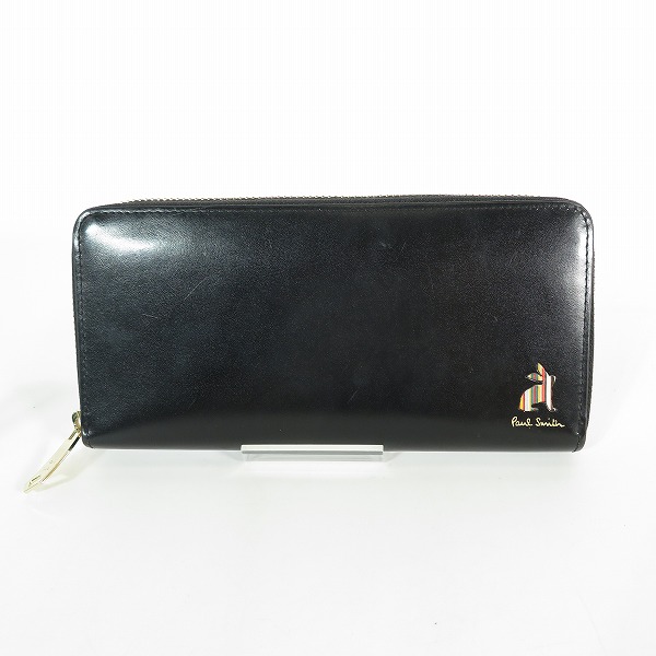 実際に弊社で買取させて頂いたPaul Smith/ポールスミス ラウンドジップ 長財布 873-734