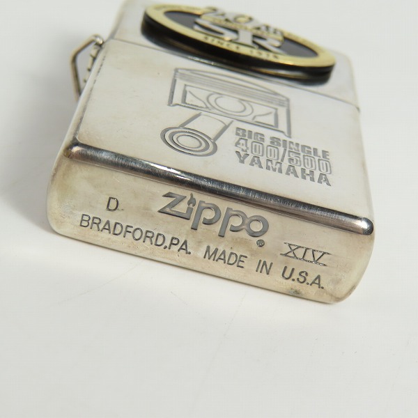 実際に弊社で買取させて頂いたZIPPO/ジッポー YAMAHA 20th SR BIG SINGLE 400/500 98年製の画像 3枚目