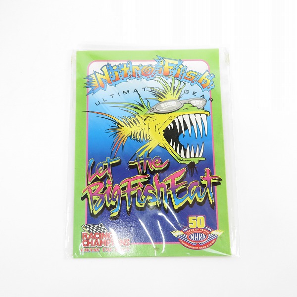 実際に弊社で買取させて頂いたRACING CHAMPIONS/レーシングチャンピオン NHRA 1/24 Funny Car NITRO FISH ULTIMATE GEAR/ファニーカー ニトロ フィッシュの画像 7枚目