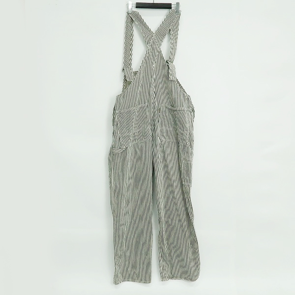 実際に弊社で買取させて頂いたDENIME/ドゥニーム ヒッコリー オーバーオール/Mの画像 1枚目