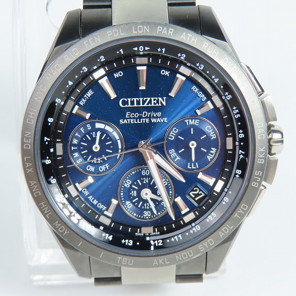 実際に弊社で買取させて頂いたCITIZEN/シチズン 30th/30周年 ATTESA/アテッサ エコ・ドライブ GPS衛星電波時計 CC9065-56Lの画像 1枚目