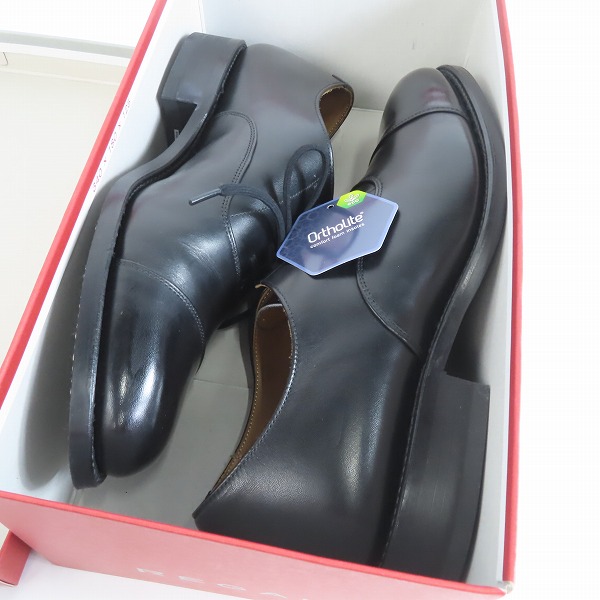 実際に弊社で買取させて頂いたREGAL/リーガル ストレートチップ レザーシューズ 01BL/26.5の画像 7枚目