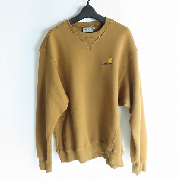 実際に弊社で買取させて頂いたCarhartt/カーハート ロゴクルーネックスウェット トレーナー/L