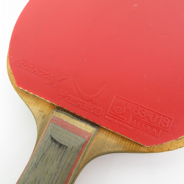 実際に弊社で買取させて頂いたBUTTERFLY/バタフライ PRIMORAC CARON FL/プリモラッツ カーボン FL 卓球ラケット シェークハンドの画像 7枚目