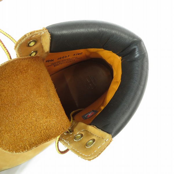 実際に弊社で買取させて頂いたTimberland/ティンバーランド プレミアム 6インチ ウォータープルーフ ブーツ 10061/10Wの画像 4枚目