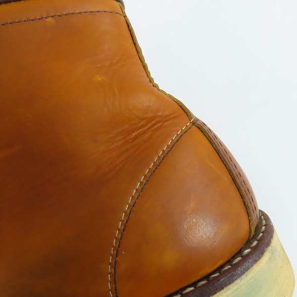 実際に弊社で買取させて頂いたRED WING/レッドウィング アイリッシュセッター 羽根タグ ブーツ 875/7.5の画像 8枚目