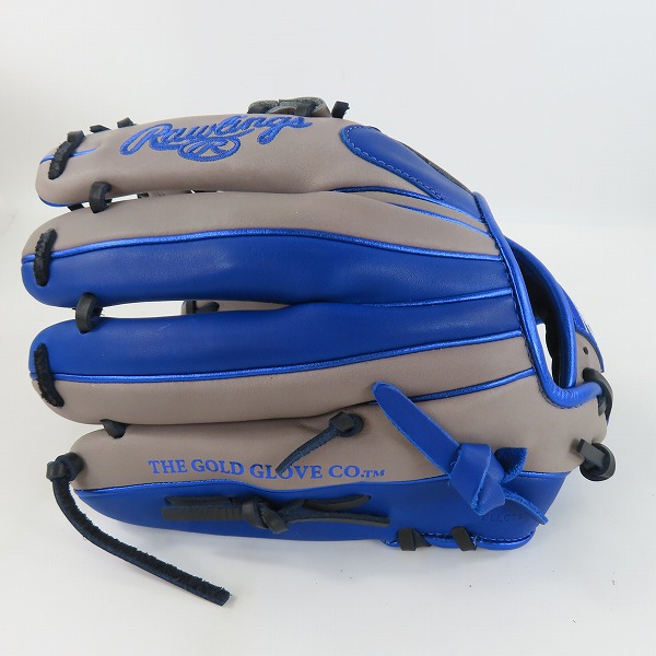 実際に弊社で買取させて頂いたRawlings/ローリングス  大人用 軟式 内野手用 HYPER TECH COLORS/ハイパーテックカラーズ  野球グラブ/グローブ GR4HTCN62の画像 1枚目