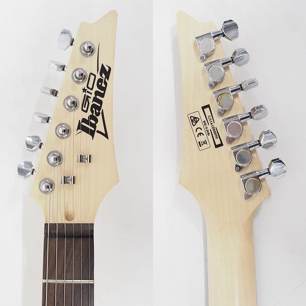 実際に弊社で買取させて頂いた★【難有り】Ibanez/アイバニーズ GIOシリーズ ストラトシェイプ SSH エレキギター ソフトケース付 の画像 2枚目