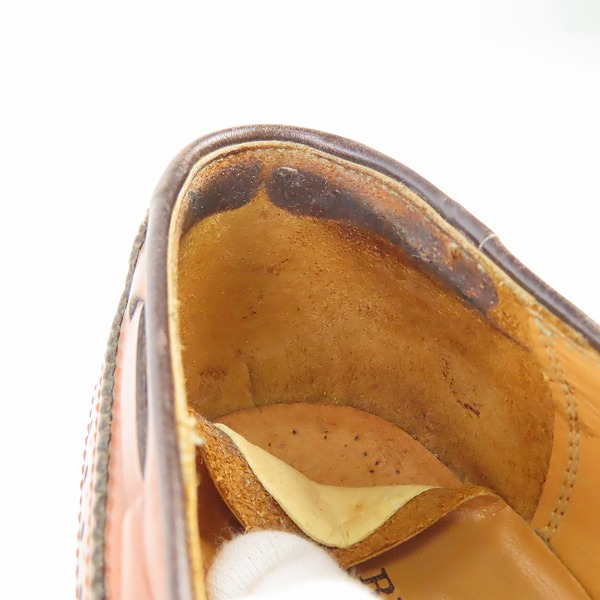 実際に弊社で買取させて頂いたREGAL/リーガル レザーシューズ イースト コースト コレクション 2247 25EEの画像 7枚目