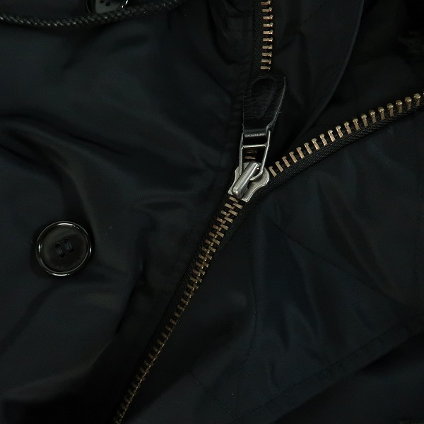 実際に弊社で買取させて頂いたwjk/ダブルジェーケー N3B ファー付き フーディナイロン ジャケット 103 ny03/Mの画像 6枚目