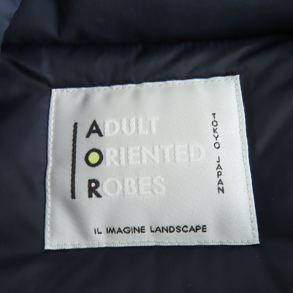 実際に弊社で買取させて頂いたadult oriented robes/アダルトオリエントローブス ダウンベスト 22AOR-3AW-VT001/3の画像 3枚目