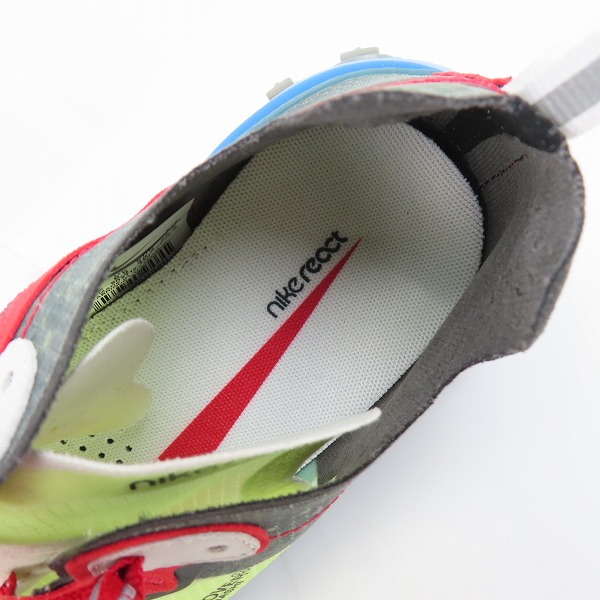 実際に弊社で買取させて頂いたNIKE×UNDERCOVER/ナイキ×アンダーカバー REACT ELEMENT 87 リアクトエレメント87 スニーカー BQ2718-700/25.5の画像 4枚目