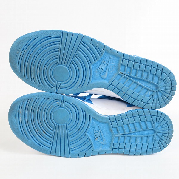 実際に弊社で買取させて頂いたNIKE/ナイキ DUNK HIGH RETRO Championship Blue ダンク DD1399-400/25.5の画像 2枚目