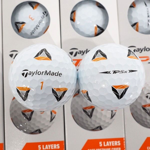 実際に弊社で買取させて頂いた【未使用】TaylorMade/テーラーメイド TP5x Pix ゴルフボール ホワイト 1ダースの画像 1枚目