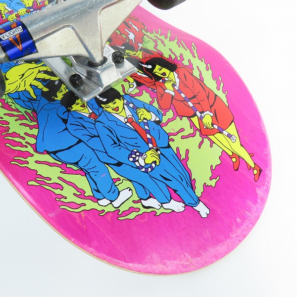 実際に弊社で買取させて頂いたEvisen skateboards×KOUICHI MATSUDA/エビセンスケートボード×松田光市 ゑゔぃせん スケートボード コンプリートデッキの画像 4枚目