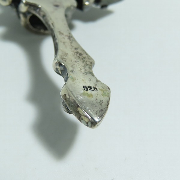 実際に弊社で買取させて頂いたROYAL ORDER/ロイヤルオーダー ラージクロスw/クラウンペンダントトップ  ネックレスチェーン Tバーの画像 6枚目