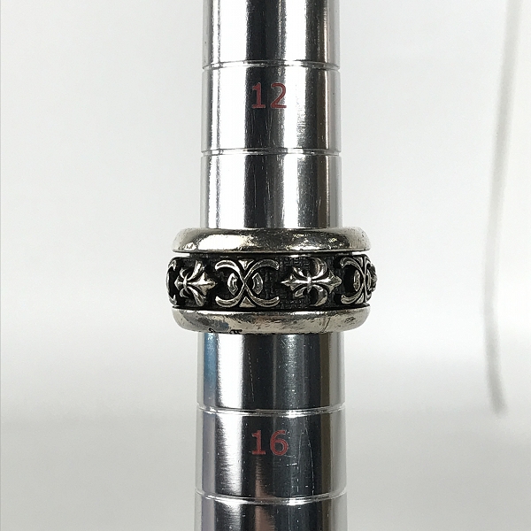 実際に弊社で買取させて頂いた【ギャラ付き】LEATHERS AND TREASURES/レザーズアンドトレジャーズ フレアデリーフローレンティンリボルバーリング/14.5号の画像 7枚目