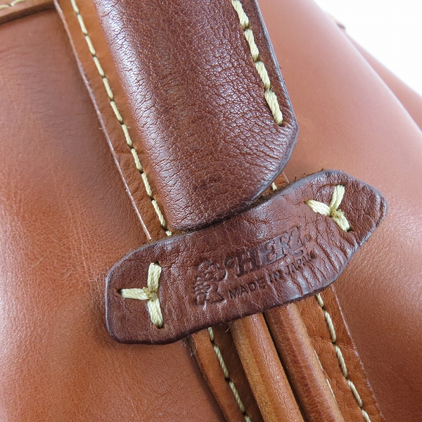 実際に弊社で買取させて頂いたHERZ/ヘルツ 創業者モデル 近藤オリジナル ボンサック W-1の画像 5枚目