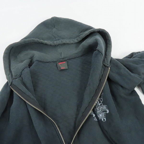 実際に弊社で買取させて頂いたCRIMIE/クライミー ジップアップパーカー ブラック/Mの画像 5枚目