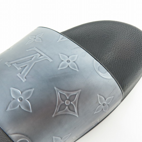 実際に弊社で買取させて頂いたLOUIS VUITTON/ルイヴィトン モノグラム エクリプス ウォーターフロントライン ミュール シャワーサンダル/7の画像 7枚目