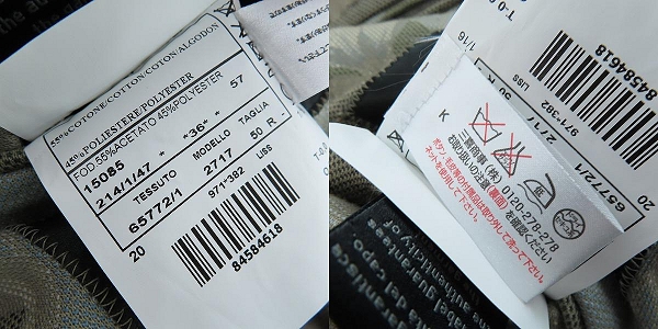 実際に弊社で買取させて頂いたHYDROGEN/ハイドロゲン ボタニカル柄 ジャケット/50Rの画像 3枚目