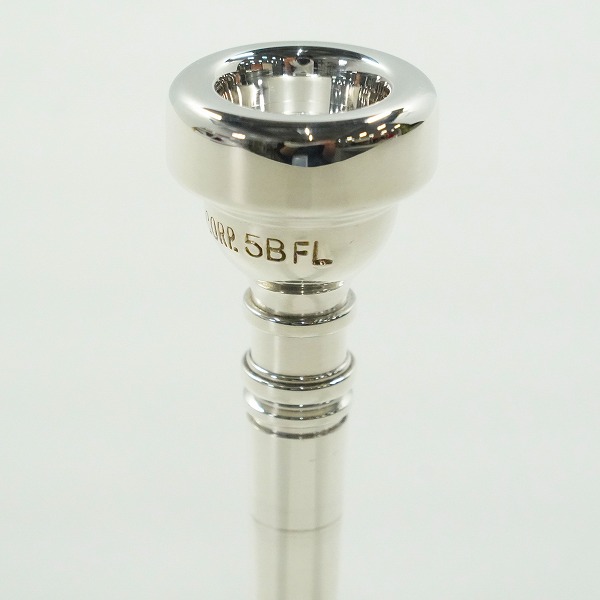 実際に弊社で買取させて頂いたVINCENT BACH/ヴィンセントバック 5BFL フリューゲルホルン用 マウスピースの画像 4枚目
