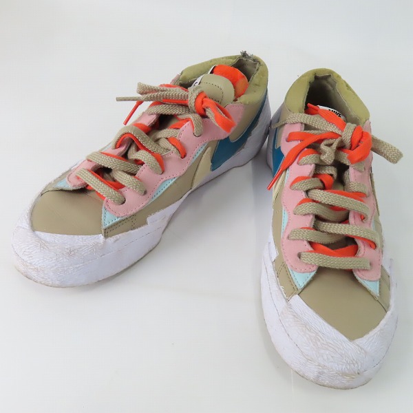 実際に弊社で買取させて頂いたNIKE×SACAI×KAWS/ナイキ×サカイ×カウズ BLAZER LOW/ブレーザー ロー Reed/リード DM7901-200/26.5