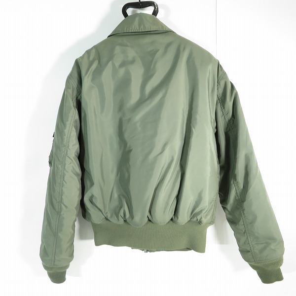 実際に弊社で買取させて頂いた【難有り】ALPHA INDUSTRIES/アルファインダストリーズ フライトジャケット 20302-121/Lの画像 1枚目