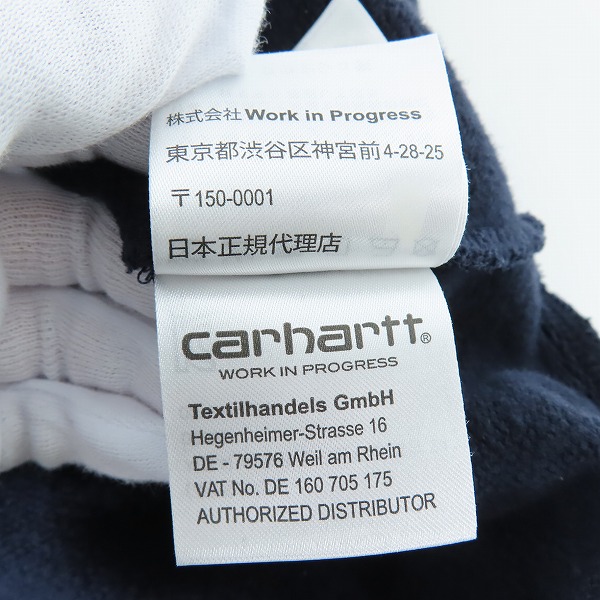 実際に弊社で買取させて頂いたCarhartt/カーハート ロゴ プリント クルーネックスウェット トレーナー IO30939/Lの画像 5枚目