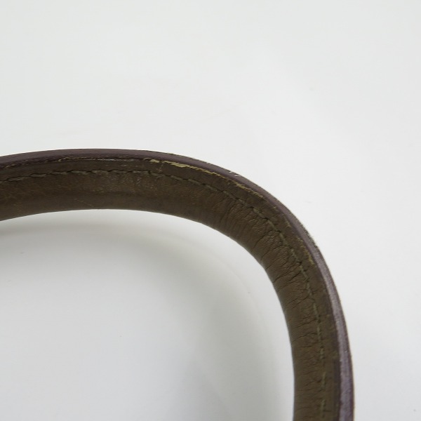 実際に弊社で買取させて頂いたHERMES/エルメス サックアーネ PM ハンドバッグ キャンバス×レザーの画像 8枚目