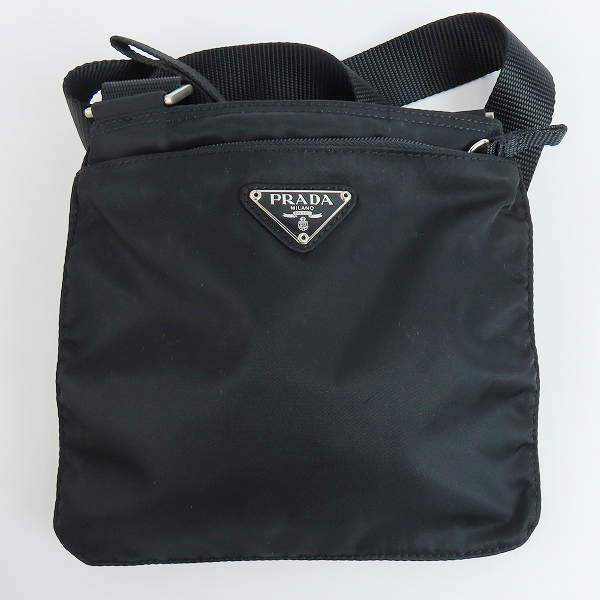 実際に弊社で買取させて頂いた【ギャラ付き】PRADA/プラダ テスートナイロン クロスボディ ミニショルダーバッグ B7372 