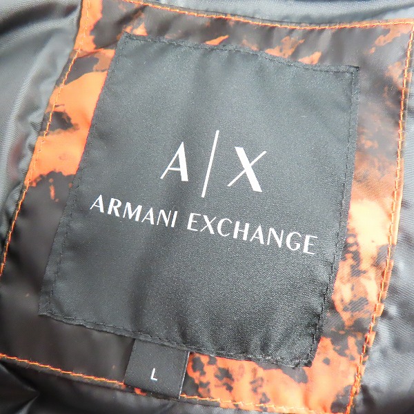 実際に弊社で買取させて頂いた【未使用】ARMANI EXCHANGE/アルマーニエクスチェンジ  中綿ジャケット 6HZB56 ZNKRZ/Lの画像 2枚目