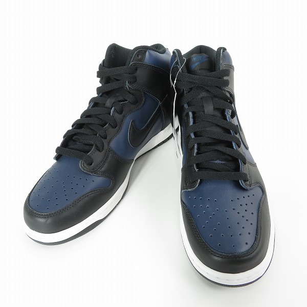 実際に弊社で買取させて頂いた【未使用】NIKE×FRAGMENT DESIGN/ナイキ×フラグメントデザイン DUNK HI/ダンク ハイ ミッドナイトネイビー DJ0383-400 27