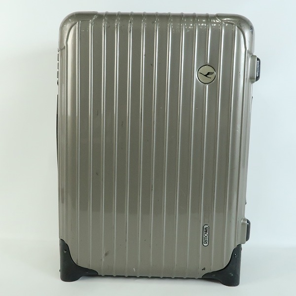 実際に弊社で買取させて頂いたRIMOWA/リモワ ルフトハンザ SALSA/サルサ/キャリーケース/806.52