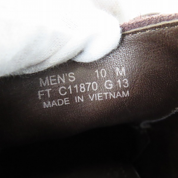 実際に弊社で買取させて頂いたCOLE HAAN/コールハーン スエード ウイングチップ シューズ C11870 G13/10Mの画像 5枚目